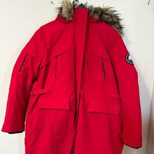Alpinetek Women's Red Winter Parka - 3X (24-26W),